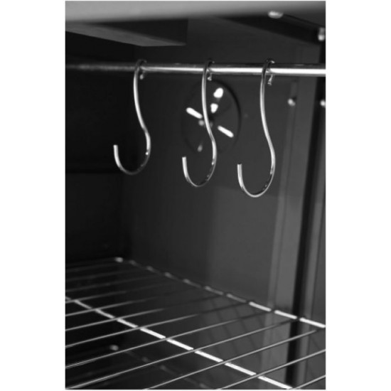 Afumatoare din otel inoxidabil cu geam