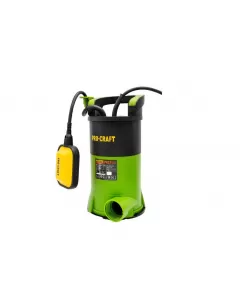 Pompa submersibila monoetajata 750W in carcasa din plastic Pompa submersibila monoetajata 750W in carcasa din plastic