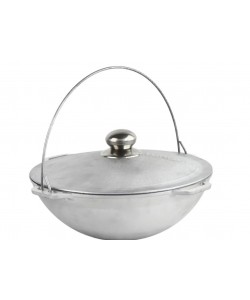 Ceaun asiatic aluminiu alimentar, capacitate 4 litri 