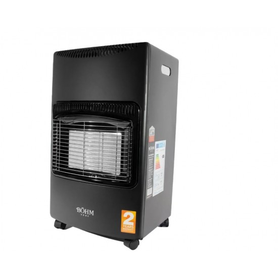 Soba pe gaz GPL , 4,20 kW , 3 trepte de putere , 20-80 m², Regulator GPL + Furtun GPL 1,5 m