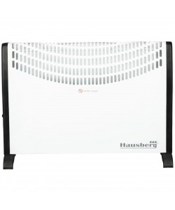 Convector electric podea/perete Hausberg , 2000 W, 3 nivele de putere, termostat reglabil