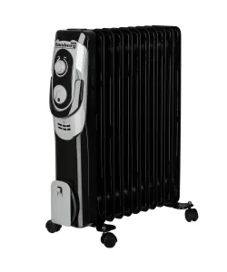 Calorifer electric Hausberg HB-8920NG, 2500 W, 11 elementi, 3 nivele de putere, termostat reglabil, Negru Calorifer electric Hausberg HB-8920NG, 2500 W, 11 elementi, 3 nivele de putere, termostat reglabil, Negru