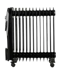 Calorifer electric Hausberg HB-8930NG, 2500 W, 13 elementi, 3 nivele de putere, termostat reglabil, Negru Calorifer electric Hausberg HB-8930NG, 2500 W, 13 elementi, 3 nivele de putere, termostat reglabil, Negru