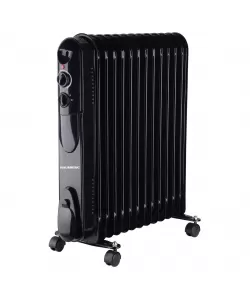 Calorifer electric cu ulei HAUSBERG HB-8935, 3 trepte, 1000-1500-2500 W, 13 elementi 110 mm x 580 mm, termostat reglabil, maner si rotite pentru o deplasare facila, indicator luminos functionare, negru Calorifer electric cu ulei HAUSBERG HB-8935, 3 trepte, 1000-1500-2500 W, 13 elementi 110 mm x 580 mm, termostat reglabil, maner si rotite pentru o deplasare facila, indicator luminos functionare, negru