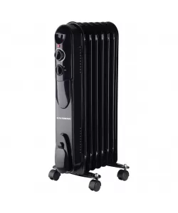 Calorifer electric cu ulei HAUSBERG HB-8905, 3 trepte, 600-900-1500 W, 7 elementi 110 mm x 580 mm, termostat reglabil, maner si rotite pentru o deplasare facila, indicator luminos functionare, negru Calorifer electric cu ulei HAUSBERG HB-8905, 3 trepte, 600-900-1500 W, 7 elementi 110 mm x 580 mm, termostat reglabil, maner si rotite pentru o deplasare facila, indicator luminos functionare, negru