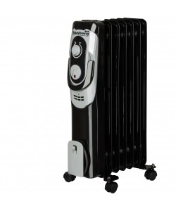 Calorifer electric Hausberg HB-8900NG, 1500 W, 7 elementi, 3 nivele de putere, termostat reglabil Calorifer electric Hausberg HB-8900NG, 1500 W, 7 elementi, 3 nivele de putere, termostat reglabil