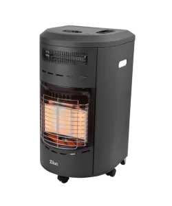 Soba electrica si gaz Zilan , aprindere piezoelectrica, termostat, protectii de siguranta, 4200W