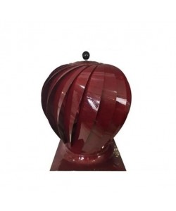 Palarie rotativa din otel emailat HARLEM pentru cosurile de fum, cocos de vant, intrare 120 mm,