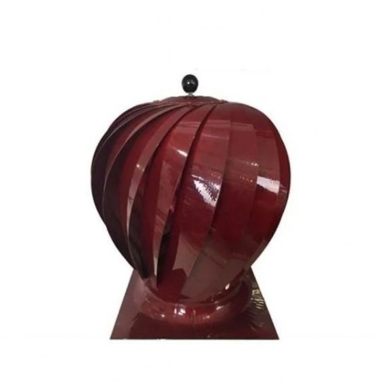 Palarie rotativa din otel emailat HARLEM pentru cosurile de fum, cocos de vant, intrare 120 mm,