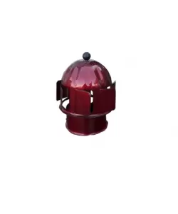 Palarie rotativa din otel emailat HARLEM pentru cosurile de fum, cocos de vant, intrare130 mm,