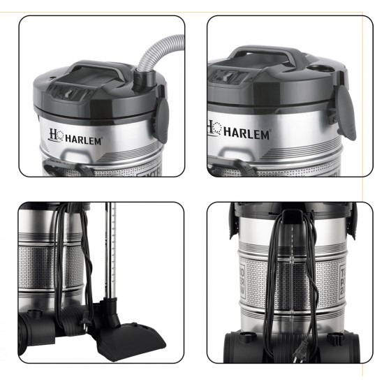 Aspiratorul Major cu filtrare prin apa Harlem Turbo Power