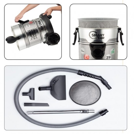 Aspiratorul Major cu filtrare prin apa Harlem Turbo Power