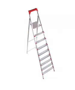 Scara dubla pliabila din aluminiu emailat Harlem