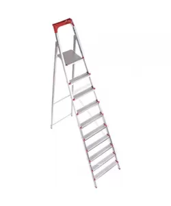 Scara dubla pliabila din aluminiu emailat Harlem