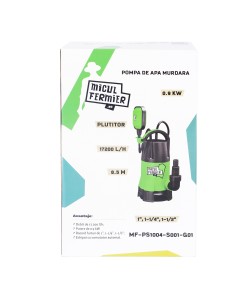 Pompa apa murdara cu plutitor, 900W, 17200l/h, 8.5m