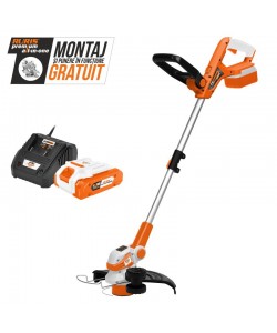 Trimmer pe acumulator RURIS 2024e Power Alfa UP {contine acumulator + incarcator}