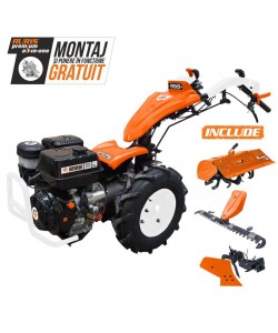 Motocultivator RURIS 977 CPS + Lama de cosit C 977 + Freza de sapat S 977 + Plug P 977 16 CP