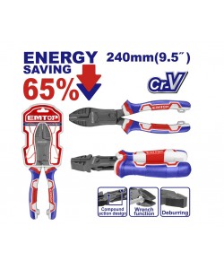 Cleste combinat cu actiune compusa 240mm, EMTOP