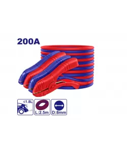 Kit cabluri de alimentare cu clesti, 200A Kit cabluri de alimentare cu clesti, 200A