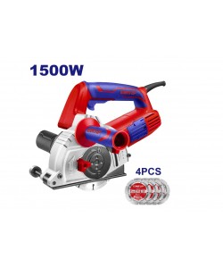 Masina electrica de debitat canale 1500W, adancime taiere 3-29mm, latime 8-30mm, 4 discuri incluse 