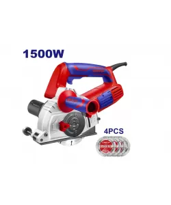 Masina electrica de debitat canale 1500W, adancime taiere 3-29mm, latime 8-30mm, 4 discuri incluse  Masina electrica de debitat canale 1500W, adancime taiere 3-29mm, latime 8-30mm, 4 discuri incluse