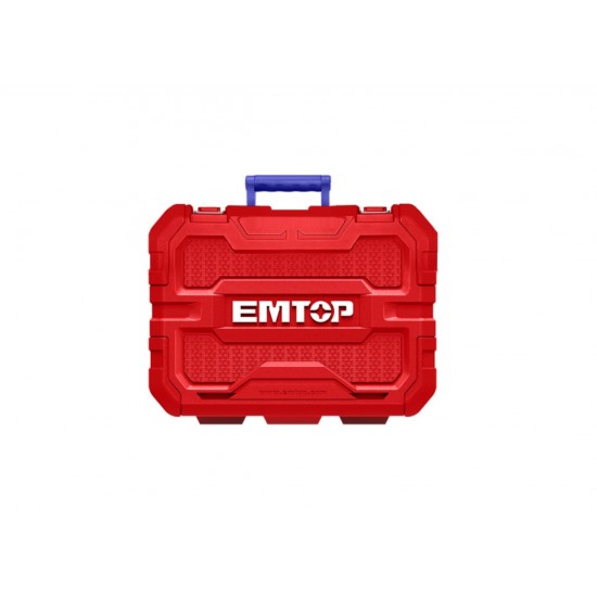 Trusa de scule si accesorii, 91 componente, cutie transport , EMTOP