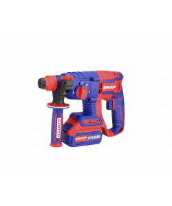 Ciocan rotopercutor cu 1 acumulator 4.0Ah, motor fara perii (brushless), 22mm, 2.0J, 3 burghie, cutie de transport, EMTOP