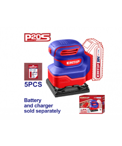 Slefuitor fara acumulator si incarcator, 110x100mm, EMTOP