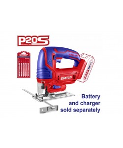 Fierastrau pendular fara acumulator si incarcator, 5 lame incluse , EMTOP