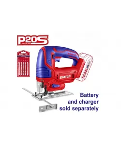 Fierastrau pendular fara acumulator si incarcator, 5 lame incluse , EMTOP Fierastrau pendular fara acumulator si incarcator, 5 lame incluse , EMTOP