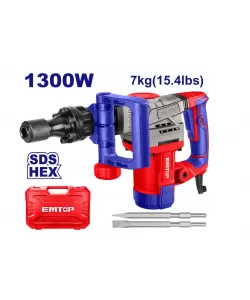 Ciocan demolator, 1300W, 20J, 2 dalti, EMTOP Ciocan demolator, 1300W, 20J, 2 dalti, EMTOP