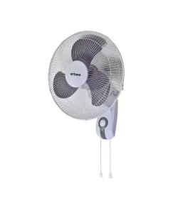 Ventilator de perete Ertone ERT-291AB, 40 cm (16 inch), 3 viteze, Oscilație, Alb
