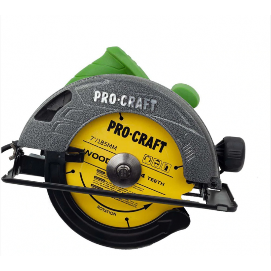 Fierastrau circular Procraft KR2300 diametru disc 185mm, 2.3KW, 5000RPM