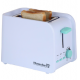 Prajitor de paine Hausberg HB-195B, 750 W, 2 felii, functie decongelare, functie reincalzire, 6 trepte putere, alb/bleu