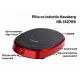 Plita cu inductie Hausberg HB-1527RS, 2000W, control tactil, o zona de gatit Plita cu inductie Hausberg HB-1527RS, 2000W, control tactil, o zona de gatit
