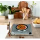 Plita Vitroceramica Hausberg HB-521 , 1500W , Termostat , Inox Plita Vitroceramica Hausberg HB-521 , 1500W , Termostat , Inox
