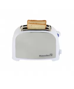 Prajitor paine 2 felii Hausberg, HB-190AB, 750W, declansare automata, Alb Prajitor paine 2 felii Hausberg, HB-190AB, 750W, declansare automata, Alb