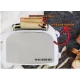 Prajitor paine 2 felii Hausberg, HB-190AB, 750W, declansare automata, Alb Prajitor paine 2 felii Hausberg, HB-190AB, 750W, declansare automata, Alb