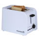 Prajitor de paine Hausberg HB-195NG, 750 W, 2 felii, functie decongelare, functie reincalzire, 6 trepte putere - alb/negru