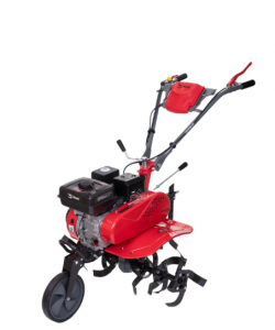 Motosapa pe benzina  800PRO, 8CP, latime de lucru 60-80 cm, roti de transport 4.00-8, plug, rarita si freze pentru sapat Blade 