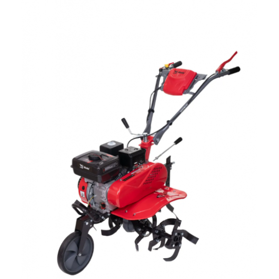 Motosapa pe benzina  800PRO, 8CP, latime de lucru 60-80 cm, roti de transport 4.00-8, plug, rarita si freze pentru sapat Blade