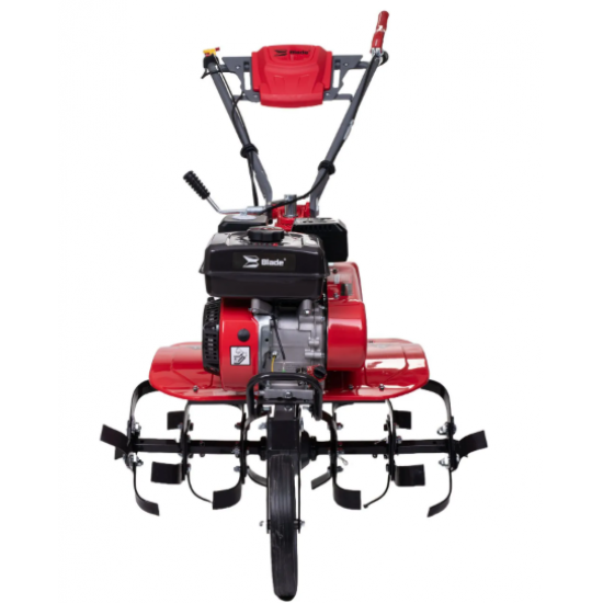Motosapa pe benzina  800PRO, 8CP, latime de lucru 60-80 cm, roti de transport 4.00-8, plug, rarita si freze pentru sapat Blade
