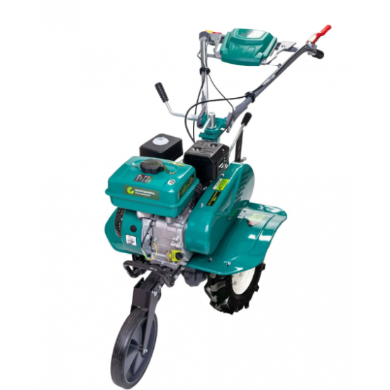 Motosapa pe benzina GP-800, 8CP, latime de lucru 60-80 cm, roti de transport 4.00-8, plug, rarita si freze pentru sapat  Gospodarul Profesionist