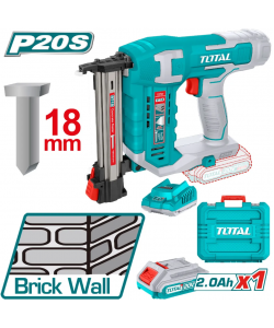 Pistol cuie pentru beton  20V-2.0Ah (INCLUDE ACUMULATOR+ INCARCATOR) Total 