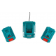Set  pistol vopsit, pistol cuie, pensule, trafalet, incarcator si baterie 20V 2Ah TOTAL