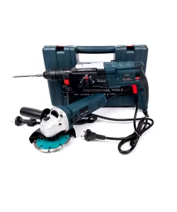 Ciocan rotopercutor 1600W + Polizor Unghiular 1400W KraftWorld Ciocan rotopercutor 1600W + Polizor Unghiular 1400W KraftWorld