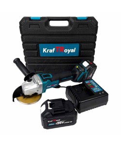 Polizor Unghiular / Flex Kraft Royal, 2 Acumulatori, 36V, 8Ah