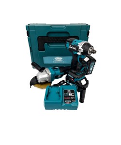 Trusa Vermark Starke Masina de Insurubat cu Impact + Polizor Unghiular cu 2 Acumulatori. 36V, 8Ah