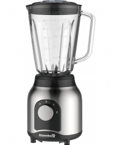 Blender cu rasnita, Hausberg HB-7762, doua viteze cu pulsatii, recipient sticla 1.5 L, 600 W