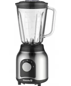 Blender cu rasnita, Hausberg HB-7762, doua viteze cu pulsatii, recipient sticla 1.5 L, 600 W Blender cu rasnita, Hausberg HB-7762, doua viteze cu pulsatii, recipient sticla 1.5 L, 600 W